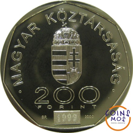 Венгрия 200 форинтов 2000 Миллениум