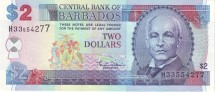 Барбадос 2 доллара 2000-06 г  Площадь национальных героев в Бриджтауне    UNC 