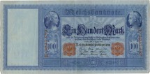 Германия 100 марок 1910 г     