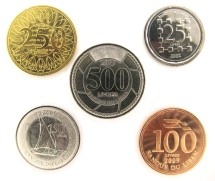 Ливан Набор из 5 монет 2002-2012  