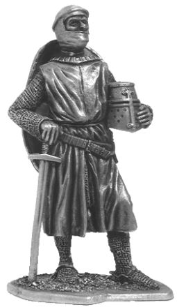 Солдатик Европейский рыцарь, 13 век