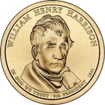 США Уильям Генри Гаррисон  1 доллар 2009 г.