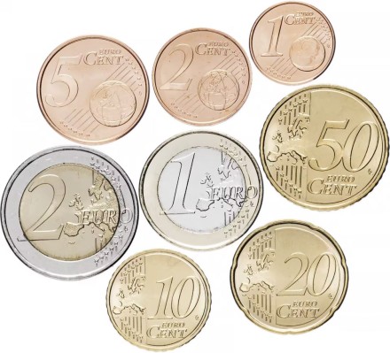 Хорватия Набор из 8 евро-монет 2023