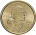 США 1 доллар 2000 г /Сакагавеа. золотой доллар/ D