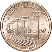 США 1 доллар 2022 Инновации / Администрация долины Теннесси и Язык Чероки (Теннесси) P   