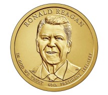 США Рональд Рейган 1 доллар 2016 г   P
