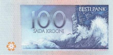 Эстония 100 крон 1994 г «поэтесса Лидия Койдула» UNC