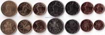 Свазиленд  Набор из 7 монет
