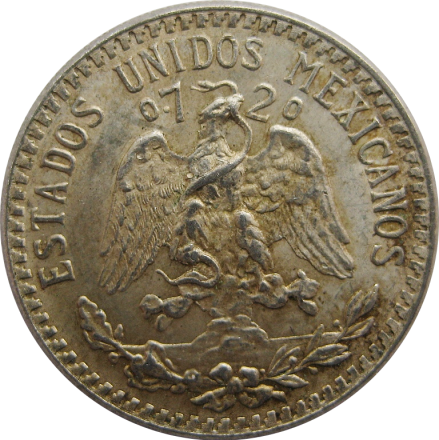Мексика 20 центаво 1942 г Серебро!!