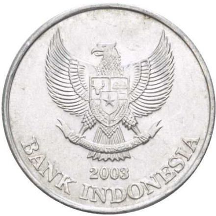 Индонезия 500 рупий 2003 г. Жасмин