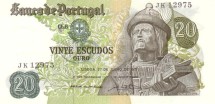 Португалия  «Рынок Гоа XVI век»  20 эскудо 1971 г. UNC  