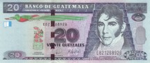 Гватемала 20 кетцалей 2008   Подписание центральной Америкой акта о независимости  UNC