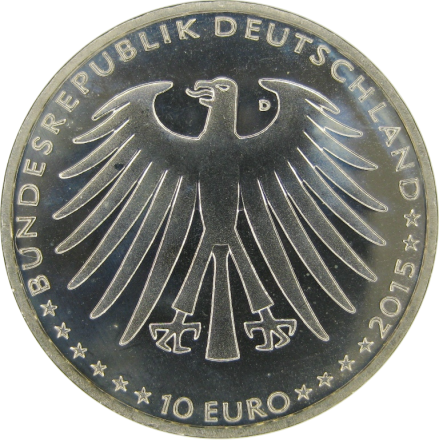 Германия 10 евро 2015 Спящая красавица