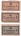 Российская империя Набор из 3 Казначейских разменных знаков образца 1915 г. (1+2+5 копеек)