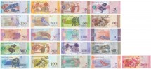 Венесуэла Полный набор банкнот 2007-2018 (21 штука) UNC 