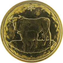 Австралия 1 доллар 2009 г. Год быка