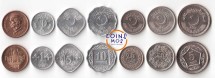 Пакистан  Набор из 7 монет 1976 - 2006 г. 