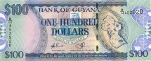 Гайана 100 долларов 2006 г. кафедральный собор Святого Джорджа  UNC