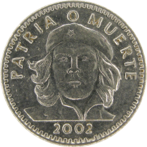 Куба 3 песо 2002 г.  /монета Че Гевара
