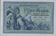 Германия  5 марок 1904 года. 6 цифр в номере  aUNC