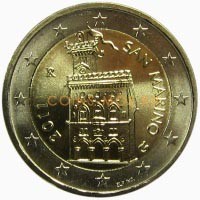 САН-МАРИНО 2 евро 2011 г.  