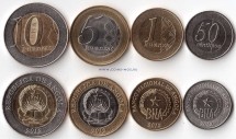 Ангола Официальный набор из 4 монет 2012 г  СПЕЦИАЛЬНАЯ ЦЕНА!!