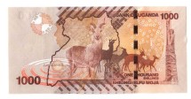 Уганда 1000 шиллингов 2018 / Антилопы  UNC 
