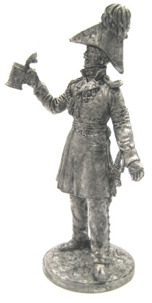 Генеральский адъютант. Россия, 1814 г. / оловянный солдатик