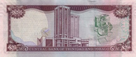 Тринидад и Тобаго  20 долларов 2006 г UNC   