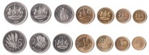 Лесото Набор из 7 монет 1998 г