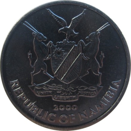 Намибия 5 центов 2000 Ставрида  FAO