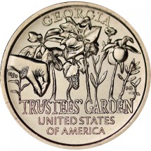 США 1 доллар 2019 Попечительские сады. Американские инновации   P 
