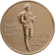 Норвегия 20 крон 2021 / Ханс Нильсен Хауге 