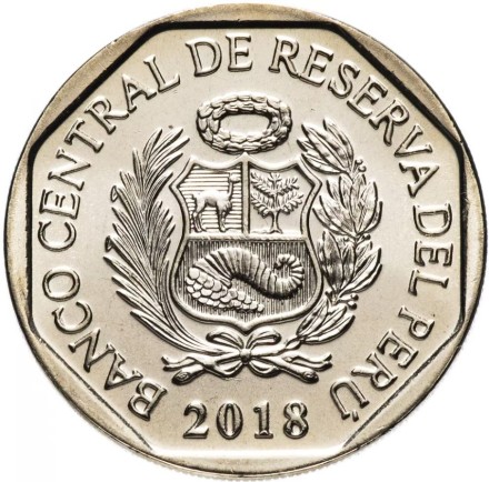 Перу 1 соль 2018 Тапир