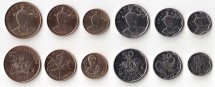 Свазиленд Набор из 6 монет 2015 г