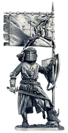 Солдатик Рыцарь Ордена Калатравы. Испания, 13 век