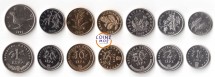 Хорватия Набор из 7 монет 1993 - 2007 г.