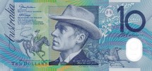 Австралия 10 долларов 2006 Эндрю Бартон Петерсон  UNC пластик   
