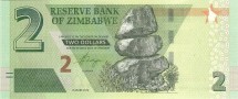 Зимбабве 2 доллара 2019  Факел монумента Независимости в Хараре  UNC  
