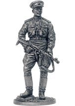 Солдатик Офицер истребительно-противотанковой артиллерии. Красная Армия, 1943-45 гг. СССР