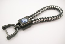Брелок автомобильный, плетёный Volkswagen/брелок для авто/брелок для ключей женский/брелок для ключей мужской/брелок для ключей автомобиля   
