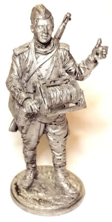 Солдатик Красноармеец-связист, пехота Красной Армии СССР 1943-45 гг