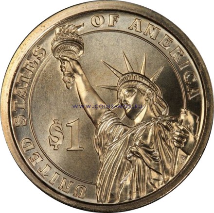 США Теодор Рузвельт  1 доллар 2013 г.