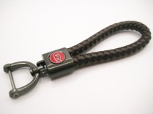 Брелок автомобильный, плетёный KIA/брелок для авто/брелок для ключей женский/брелок для ключей мужской/брелок для ключей автомобиля 