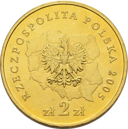 Польша «Воеводства Польши» Набор из 16 монет серии  (2 злотых 2004-2005)