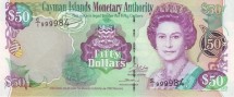 Каймановы острова 50 долларов 2003 Дом правительства UNC    