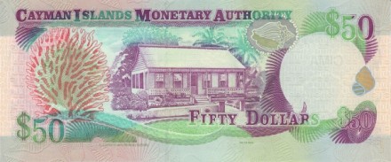 Каймановы острова 50 долларов 2003 Дом правительства UNC