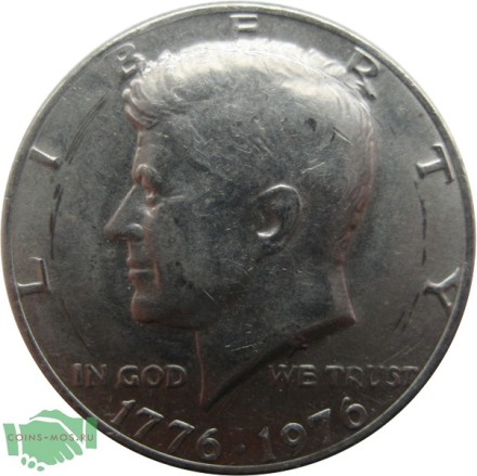 США 1/2 доллара  1975-1976 гг  (200-летия принятия декларации независимости США)